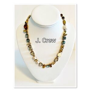 J Crew Brûlée Crystal Necklace